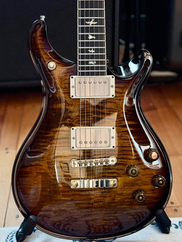 PRS McCarty 594 2024 - Black gold wraparound burst image 1