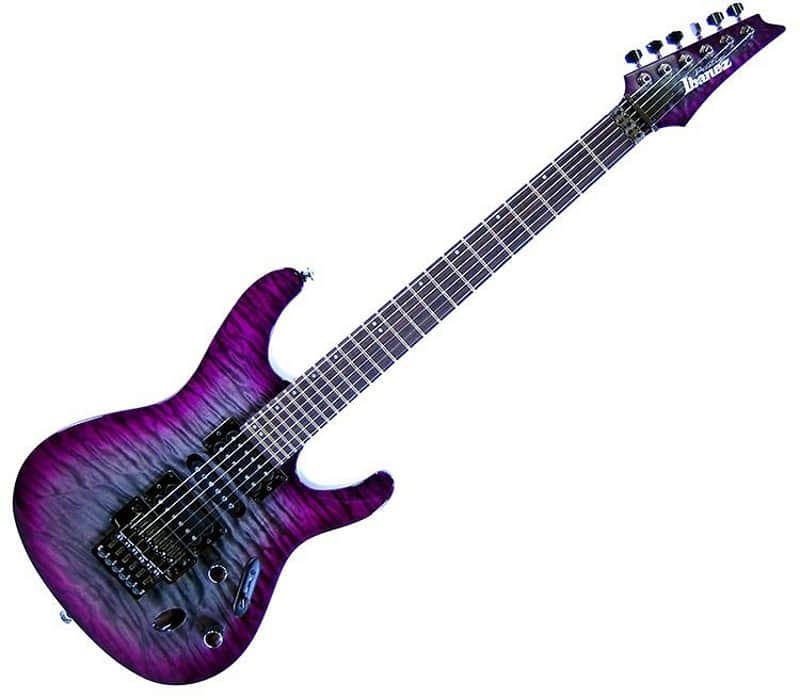 Ibanez S5570Q Prestige S Series Electric Guitar Dark Purple | Reverb