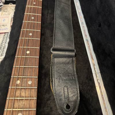 Fender American Deluxe Stratocaster with Rosewood Fretboard 2010 - Olympic Pearl with original case, papers, cords image 9