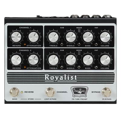 Tone King Royalist 2-Channel All-Tube Preamp Pedal w/ Cab and Amp Sim and IRs image 1