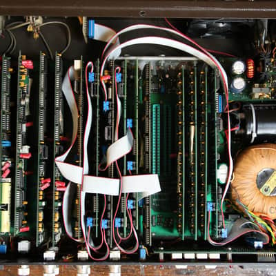 Serviced AMS Model DMX 15-80 S Computer Controlled Stereo Digital Delay 1970s - Black image 4