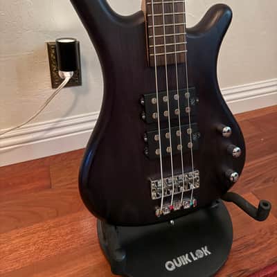 Warwick Warwick RockBass Corvette Double Buck Electric Bass 2017 - Nirvana Black Satin image 9
