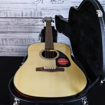 Fender CD-60 Dreadnought V3 Acoustic Guitar w/Case | Natural (IN-STOCK) image 4