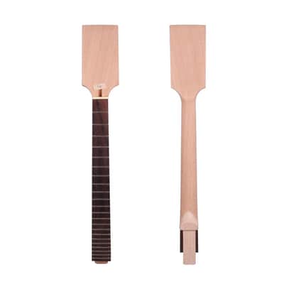 Unfinished Electric Guitar Neck, Mahogany, Rosewood image 7