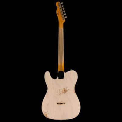 2023 Fender Custom Shop Event Limited Edition '52 Blackguard HS Telecaster Relic - Aged White Blonde image 4