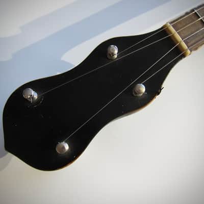 Gibson Tenor Banjo Model TB-1 Four String with Resonator Circa-1925-Dark Sunburst image 7