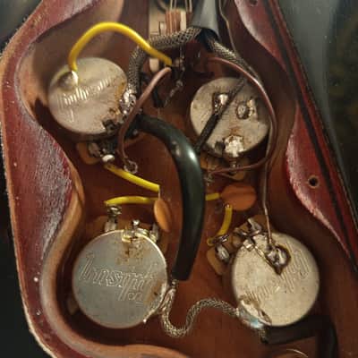 Gibson SG Black/Gold - Seymour Duncan Slash Bridge Pickup image 24