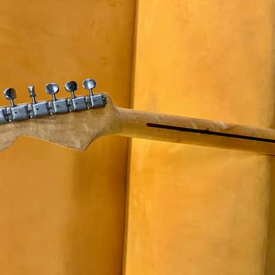 Fender Stratocaster with Old & Original Maple Neck 1959 - Sunburst Very Old Refin image 15