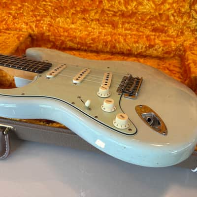 Lefty Fender Custom Shop Stratocaster, NAMM Special Edition 2018 - Sonic blue left handed image 11