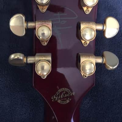 Gibson Es 335 Alvin Lee signature 59 reissue 2005 cherry image 6