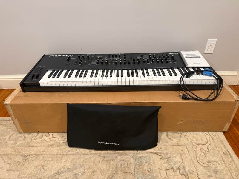 Sequential Prophet XL 76-Key 16-Voice Polyphonic Synthesizer 2018 - Present - Black image 1