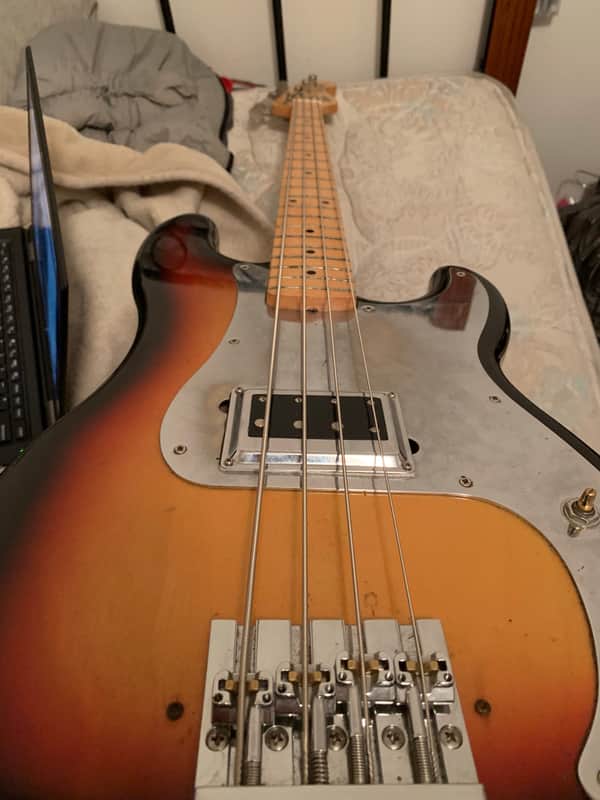 Maya Electric Bass 70s Sunburst image 1