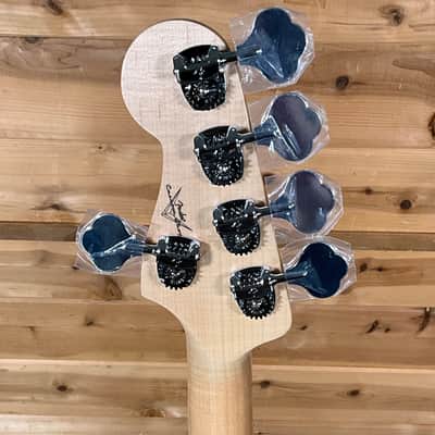 Fender Custom Shop Custom Classic V Electric Bass Guitar - Natural image 6
