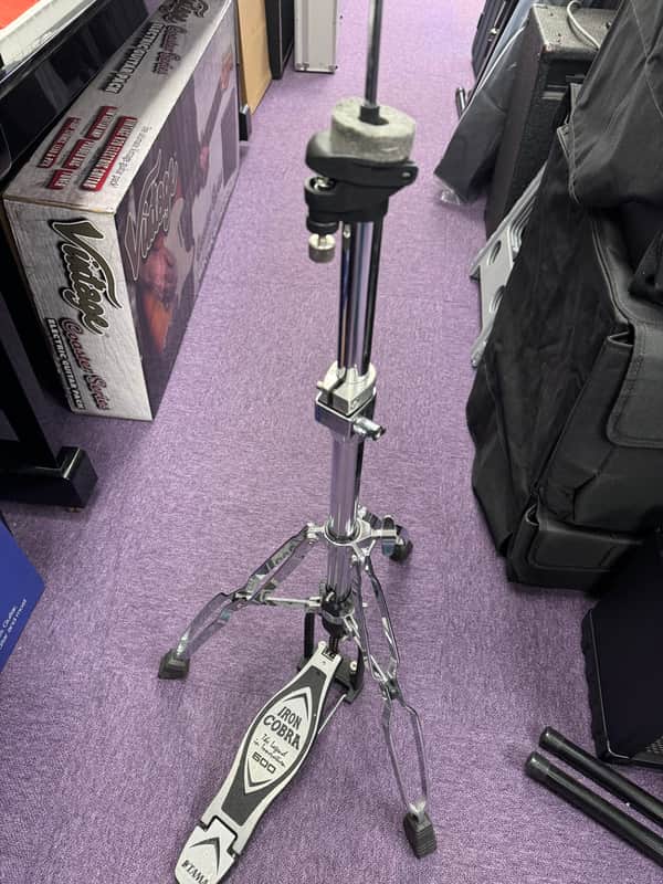 Tama Tama HH605 Iron Cobra 600 Series Hi-Hat Stand - Silver image 1