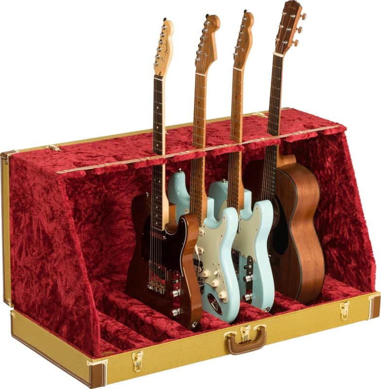 Fender Classic Series 7-Guitar Case Stand 2020s - Tweed image 1