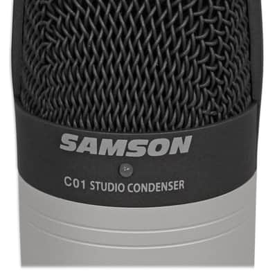 Samson C01 Studio Condenser Recording Microphone Mic + Spider Shock Mount image 3
