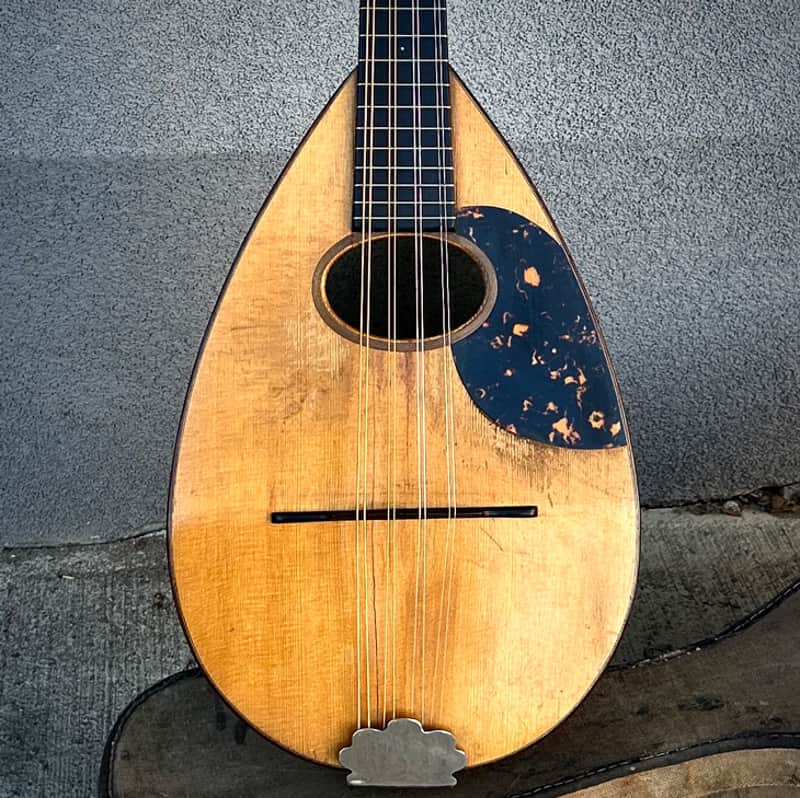 1934 Martin Bowl Back Mandolin w/Case image 1