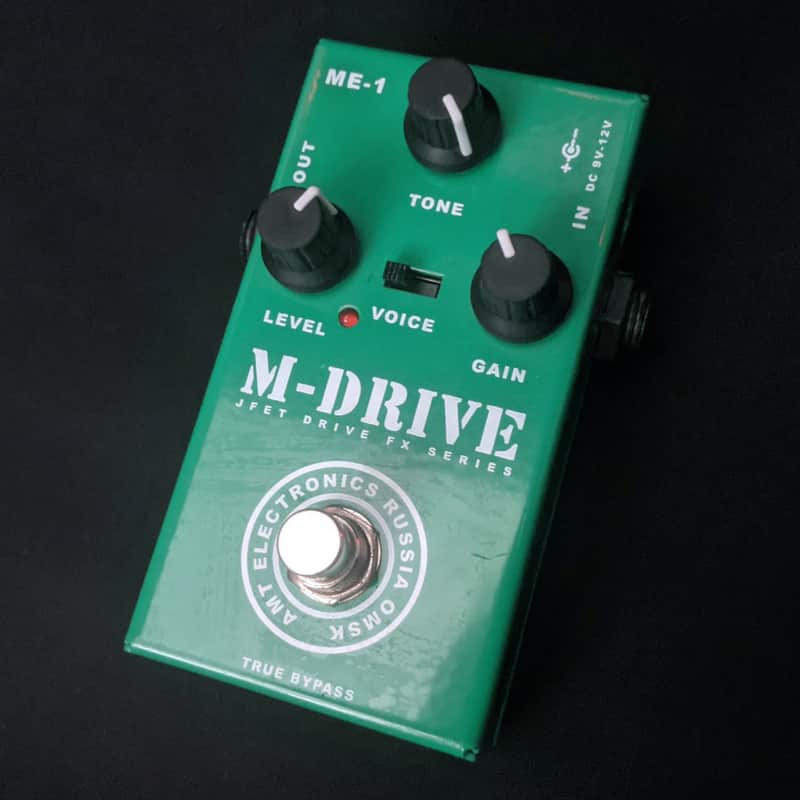 AMT Electronics ME-1 M-Drive - JFet Overdrive FX Series, Russian