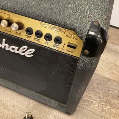 Marshall Valvestate 40V Model 8040 2-Channel 40-Watt 1x12" Guitar Combo 1991 - 1998 - Black image 5