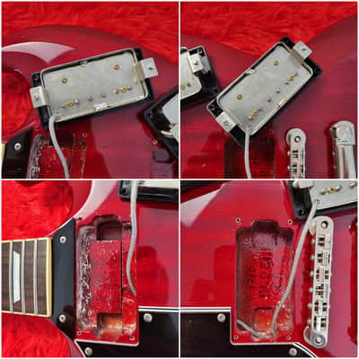 Tokai SG95L Left Handed 2008 - Cherry - SG Standard - Made In Japan MIJ image 22