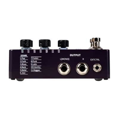 Mooer Drummer X2 Stereo Drum Machine Effectpedal image 5