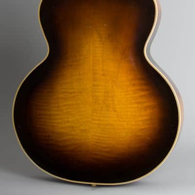 D'Angelico Style B Arch Top Acoustic Guitar (1938), ser. #1350, original black hard shell case. image 4