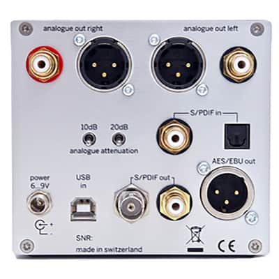 Weiss Engineering DAC204 MK2 D/A Converter plus DSP/DSD Interface with DSD to PCM Conversion image 2