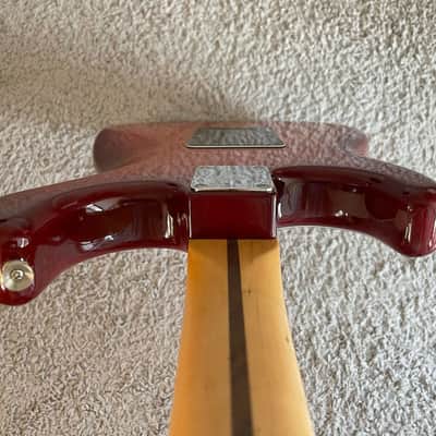 Fender Player Stratocaster HSS Plus Top 2019 MIM Cherry Burst Maple Neck Guitar image 11