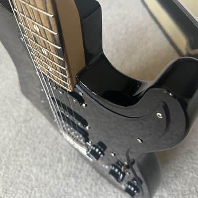 Fender QMT Pale Moon Ebony Stratocaster 2019 - Transparent Black Burst Plus Top image 10