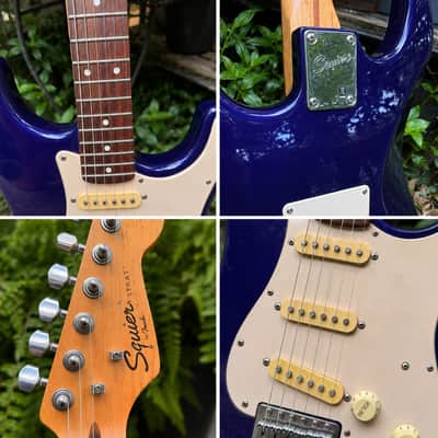 Fender Squier Stratocaster 2008 - Metallic Blue image 4