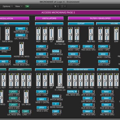 Virtual ACCESS Waldorf Microwave editor/ programmer - LOGIC v4 - X image 2