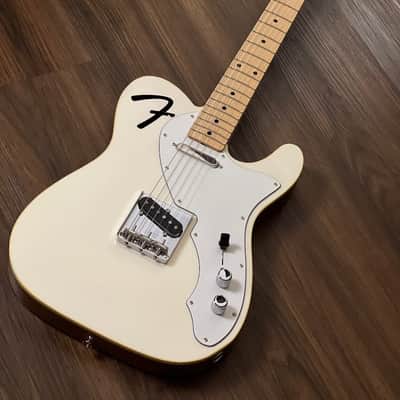 Fender Japan Limited Edition F Hole Telecaster Thinline with Maple FB in Arctic Pearl image 3