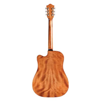 Guild D-120CE Dreadnought Cutaway A/E Guitar - Natural - B-Stock image 8