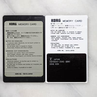 Korg M1 Orchestra 1 MPC-04 ROM Memory Cards image 3