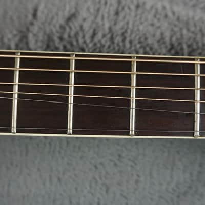 Pearl Folk Acoustic Guitar - Curly Maple - Japan Acoustic Guitar w/ Hard Case image 9