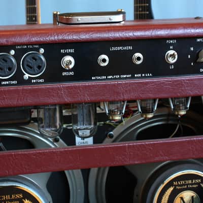 Matchless DC-30 Combo Amplifier 1993 Burgundy image 4