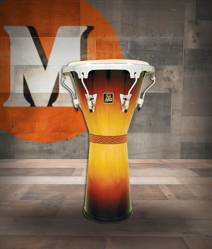 Latin Percussion LP Aspire 12 1/2" Djembe - Oak Vintage Sunburst (LPA630-VSB) image 1
