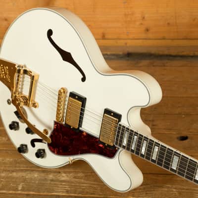Gibson Custom Murphy Lab 1959 ES-355 Varitone Bigsby | Alpine White - Ultra Light Aged image 5