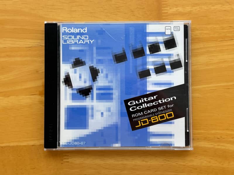 Roland SL-JD80-07 Guitar Collection ROM Card SET // JD-800 & 990 image 1