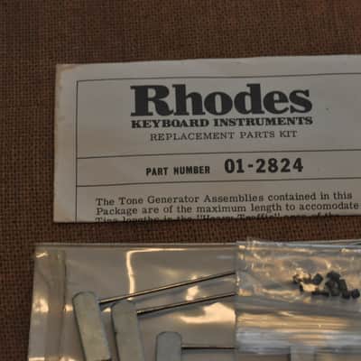 Rhodes Keyboard Instruments Replacement Parts Kit 01-2824 #A Tines image 3