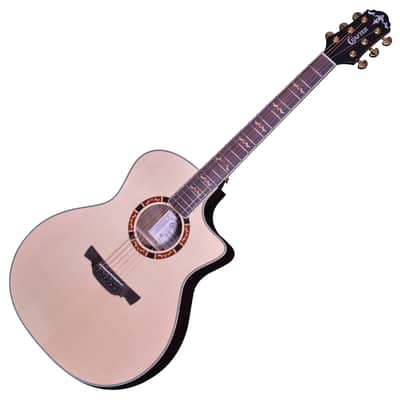 Crafter Godinus STG G-20ce GA Grand Auditorium Acoustic Guitar Top Solid Dual Source Pickup image 1