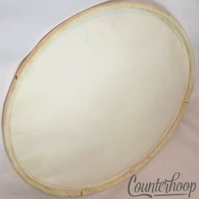 Gretsch 22"Broadkaster Calf Skin Bass Drum Head Vintage 40s Professional Quality image 4