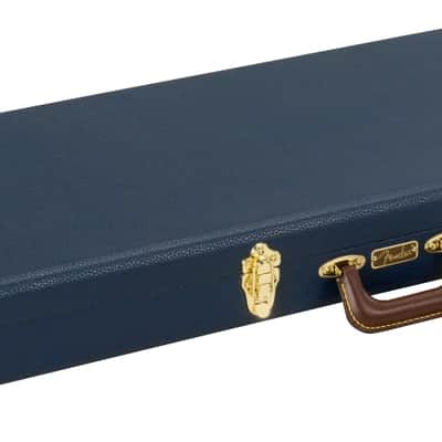 Fender Classic Series Wood Case Strat/Tele, Navy Blue image 4