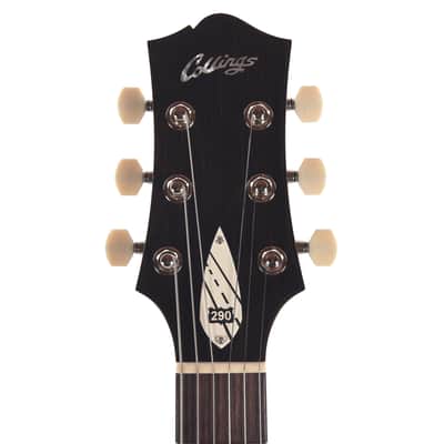Collings 290 DC Black Doghair w/Lollar P90 Pickups (Serial #290DC26598) image 6