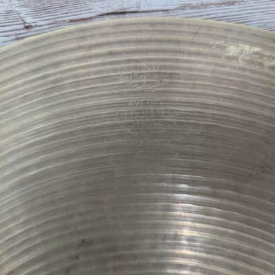 Used Zildjian 14" Avedis Hi Hats Hollow Logo image 5
