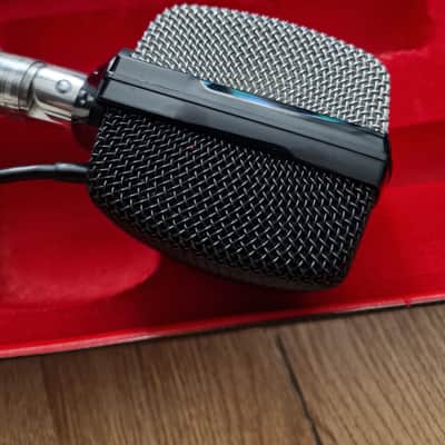 AKG D12 Cardioid Dynamic Microphone 1950s - 1960s - Silver / Black image 2