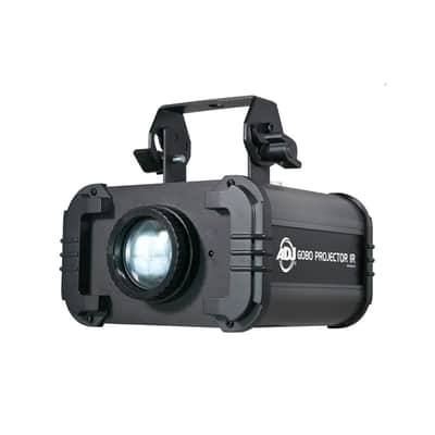 AMERICAN DJ GOBO PROJECTOR IR 4 Interchangeable Gobos / 4 Color Gels with Rotation Knob image 1