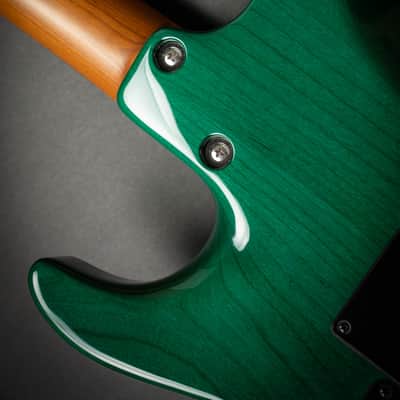 Tom Anderson Drop Top Transparent Teal Burst (06-26-24A) image 16