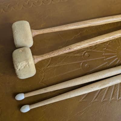 Stewart 7A Drumsticks + Felt Mallets 1960s-70s image 8