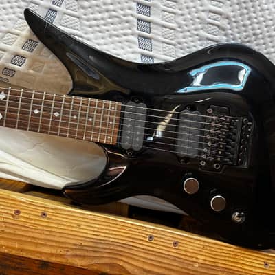 Schecter A-7+ Plus Electric Guitar Black image 2
